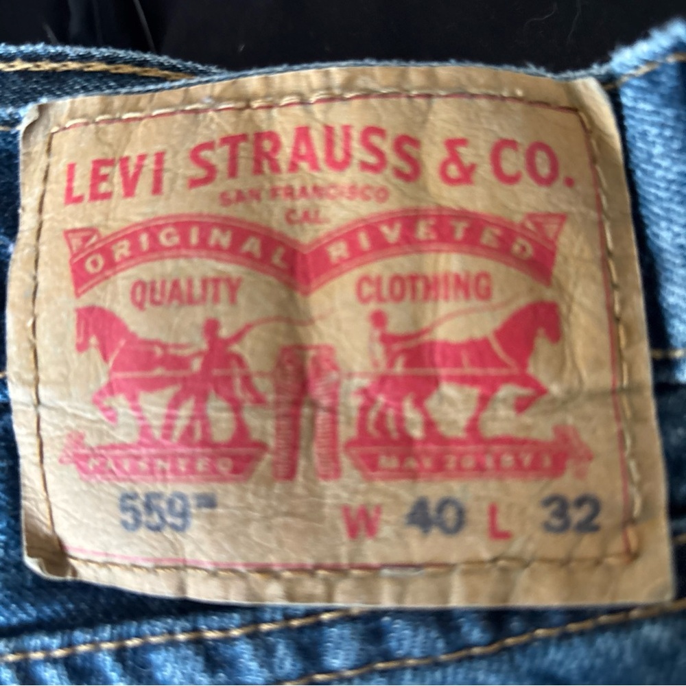 Levi's Men's Relaxed Jeans - Classic Blue